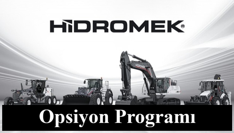HİDROMEK Opsiyon Programı Başvuru Sonuçları